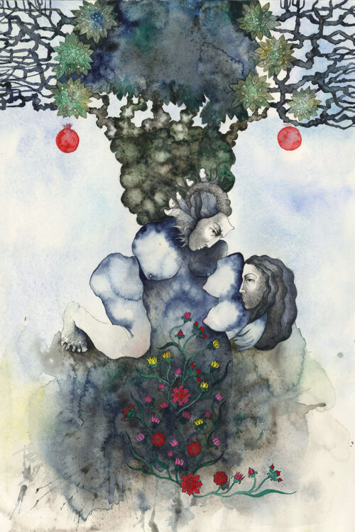 Fernando Caceres "The pomegranate tree"